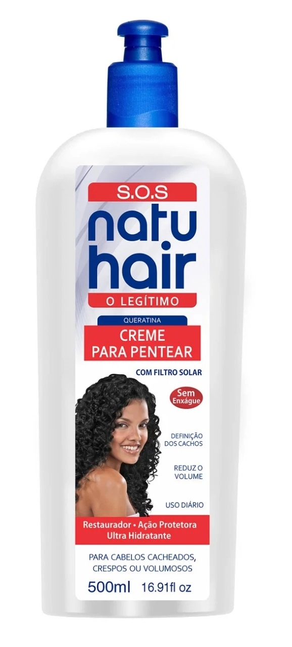Creme P/pentear Natuhair Sos Tradicional Cond 500ml