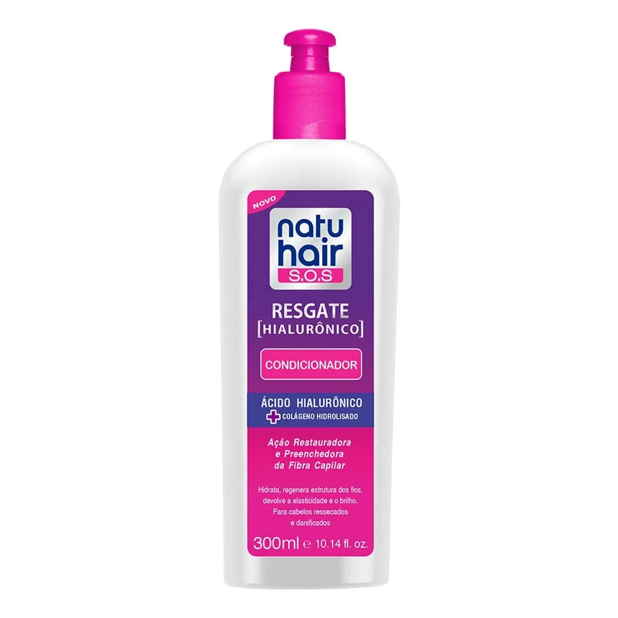 Condicionador 300ml Resgate Hialuronico Natu Hair