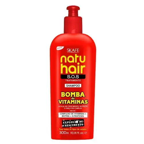 Sh Natu Hair 300g Bomba De Vitaminas