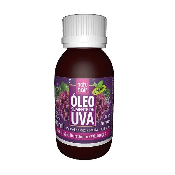 Oleo Capilar Natuhair Semente De Uva 60ml