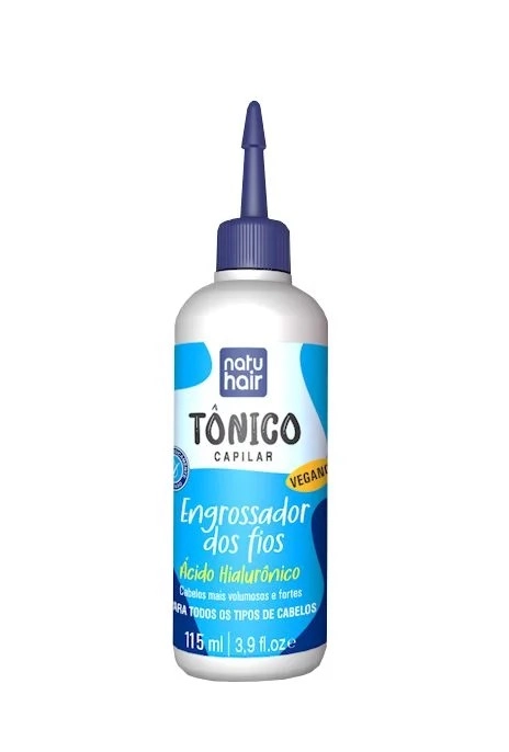 Tonico Capilar 120ml Engrossador Dos Fios Natu Hair