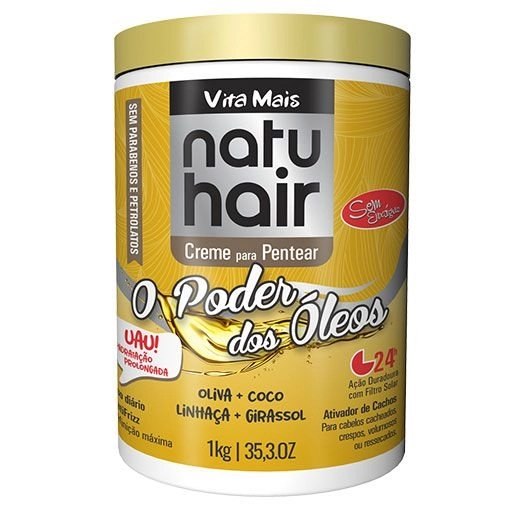Cr Pentear Skala 1kg Poder Dos Oleos