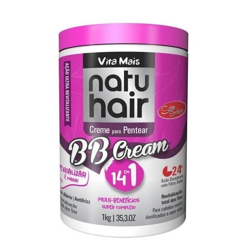 Cr Pentear Natuhair 1kg Bb Cream