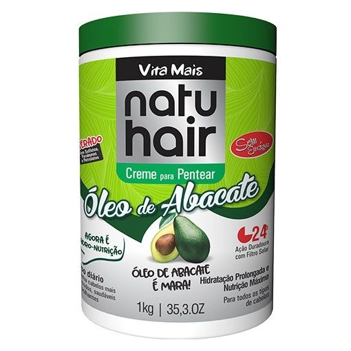 Creme Pentear Natuhair Oleo Abacate 1kg
