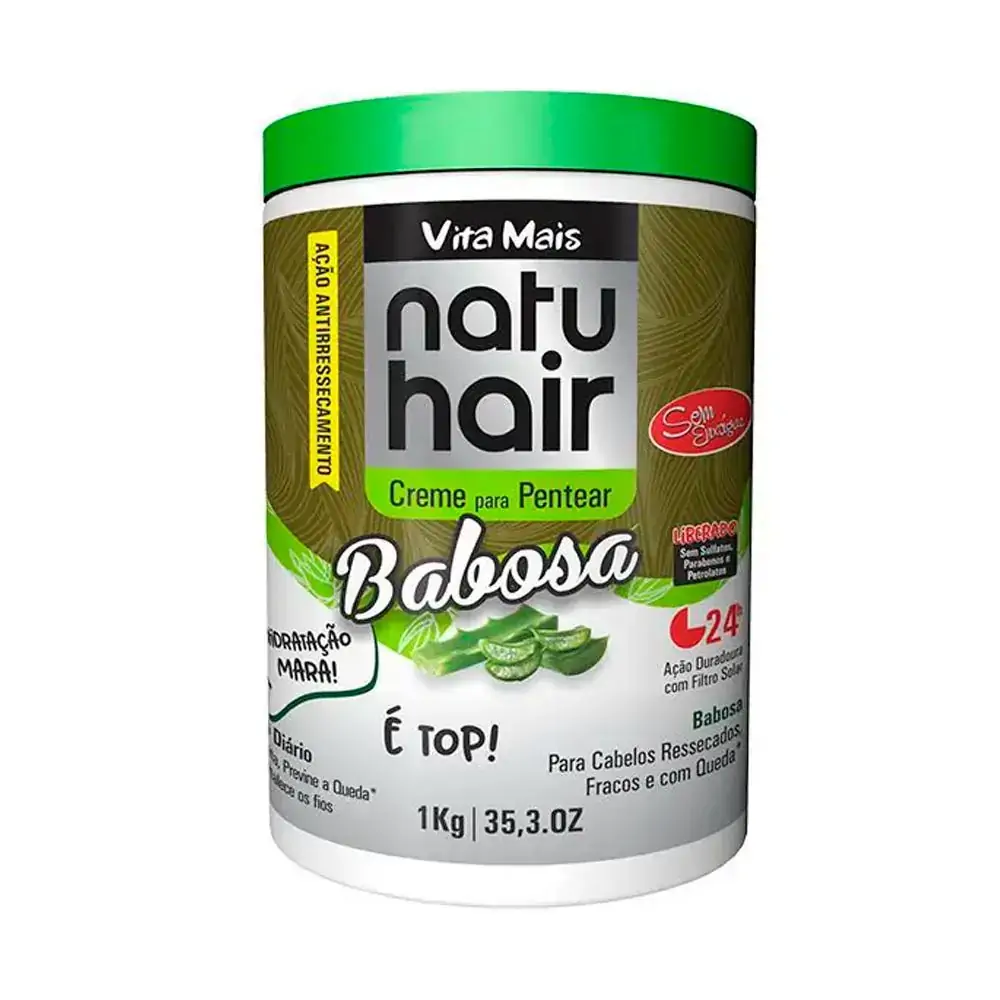 Creme Para Pentear Natuhair Babosa 1kg