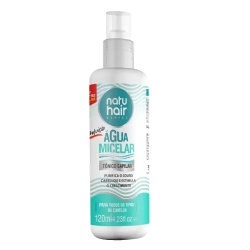 Tonico Capilar Natu Hair 120ml Agua Mice