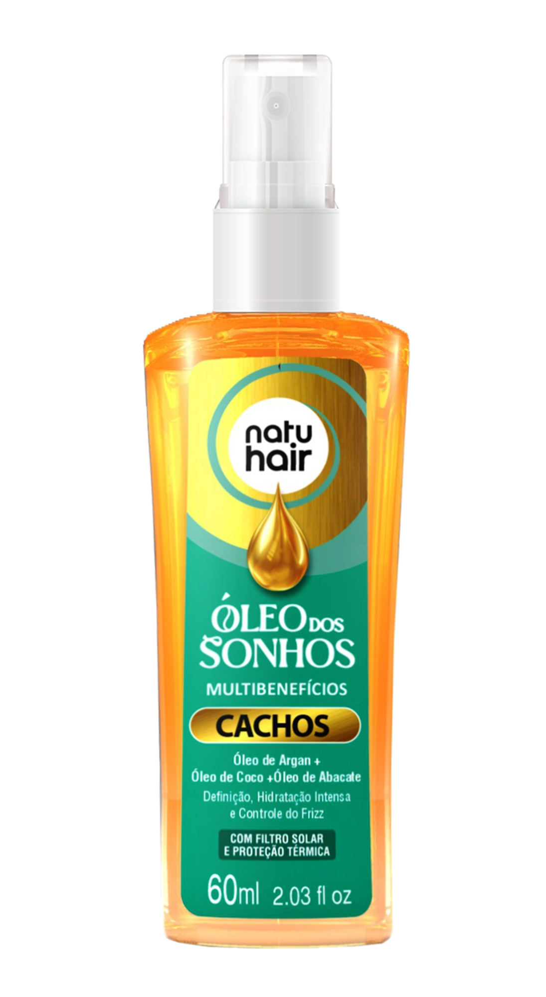 Oleo Natu Hair 60ml Dos Sonhos Cachos