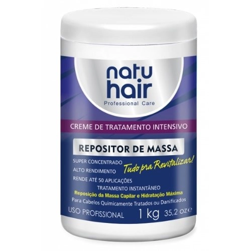 Creme Trat Natuhair Intensivo 1kg Repos De Massa