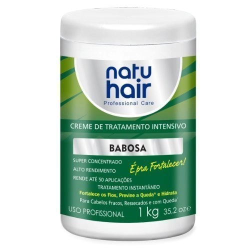 Creme Trat Natuhair Intensivo 1kg Babosa