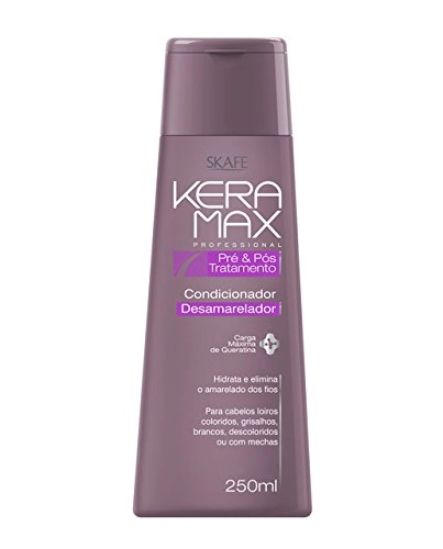 Keramax Pré E Pós Tratamento Condicionador Desamarelador