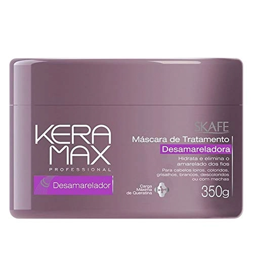 Keramax Desamarelador Máscara De Tratamento Matizadora
