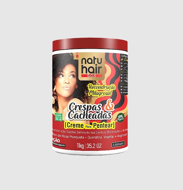 Natu Hair Cr Pent Rec Milagrosa 1kg