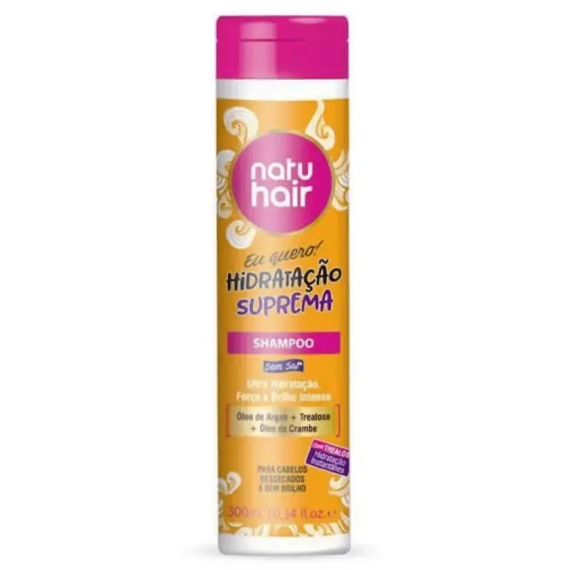 Shampoo Natu Hair 300ml Hidrat Suprema