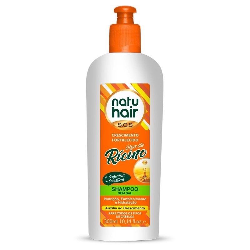 Sh Natuhair 300ml Oleo De Ricino