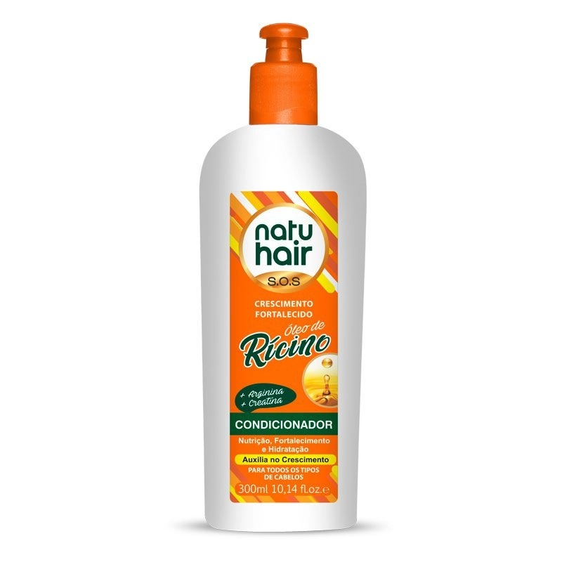 Cond Natuhair 300ml Oleo De Ricino