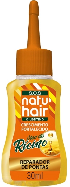 Natuhair Reparador Pontas 30ml Oleo De Ricino