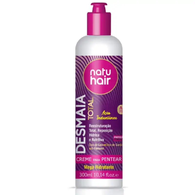 Creme Pentear Natuhair Desmaia Total 300ml