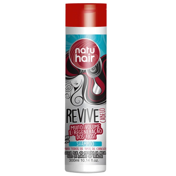 Shampoo Skafe Natuhair Revive Cabelo 300ml