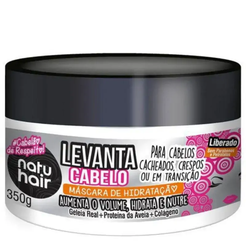Mascara 350g Levanta Cabelo