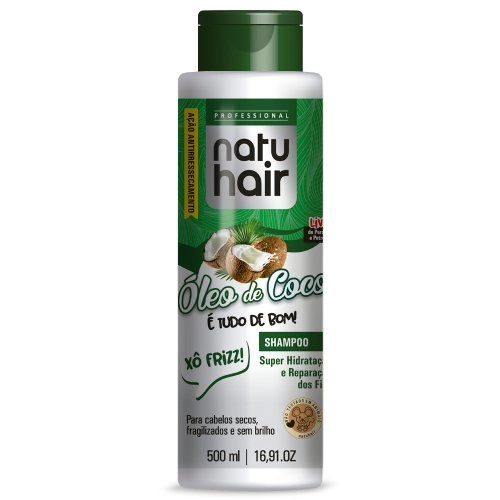 Shampoo Natu Hair Oleo De Coco 500ml