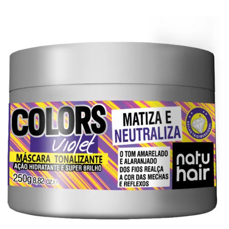 Mascara 250g Tonalizante Violet