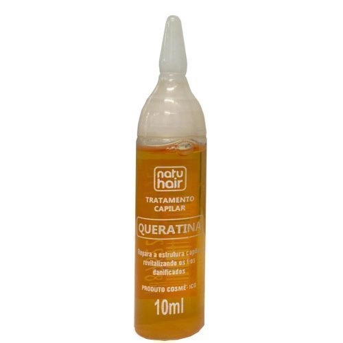 Ampola Trat Natu Hair Queratina 10ml