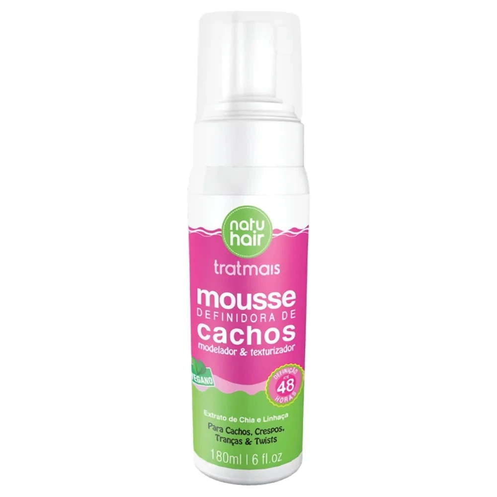 Mousse Defin Cachos Natu Hair Tratmais 180ml