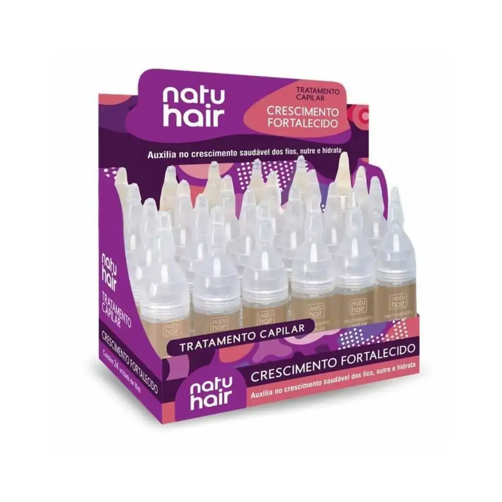Ampola Natuhair Trat Crescimento 24x10ml