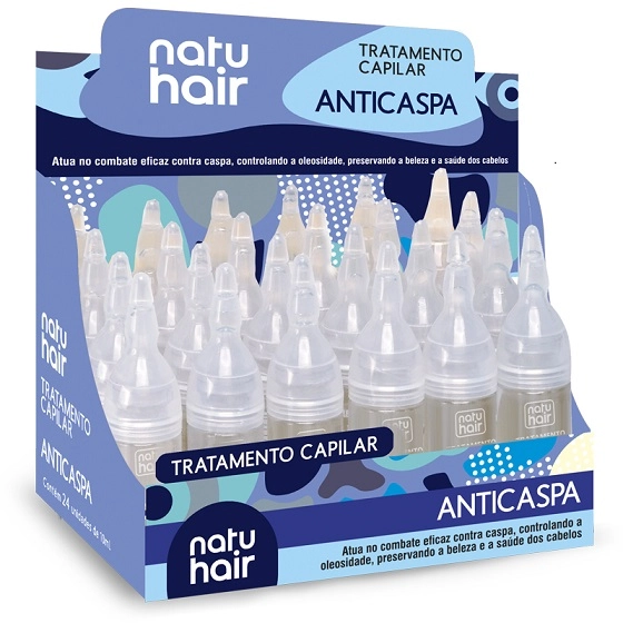 Ampola De Trat. Natuhair Anticaspa 10ml