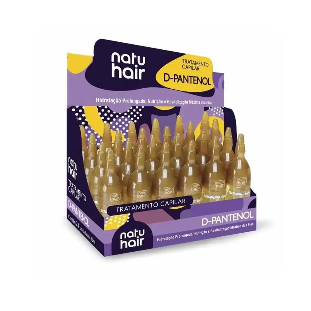 Ampola Natuhair Trat D Pantenol 24x10ml