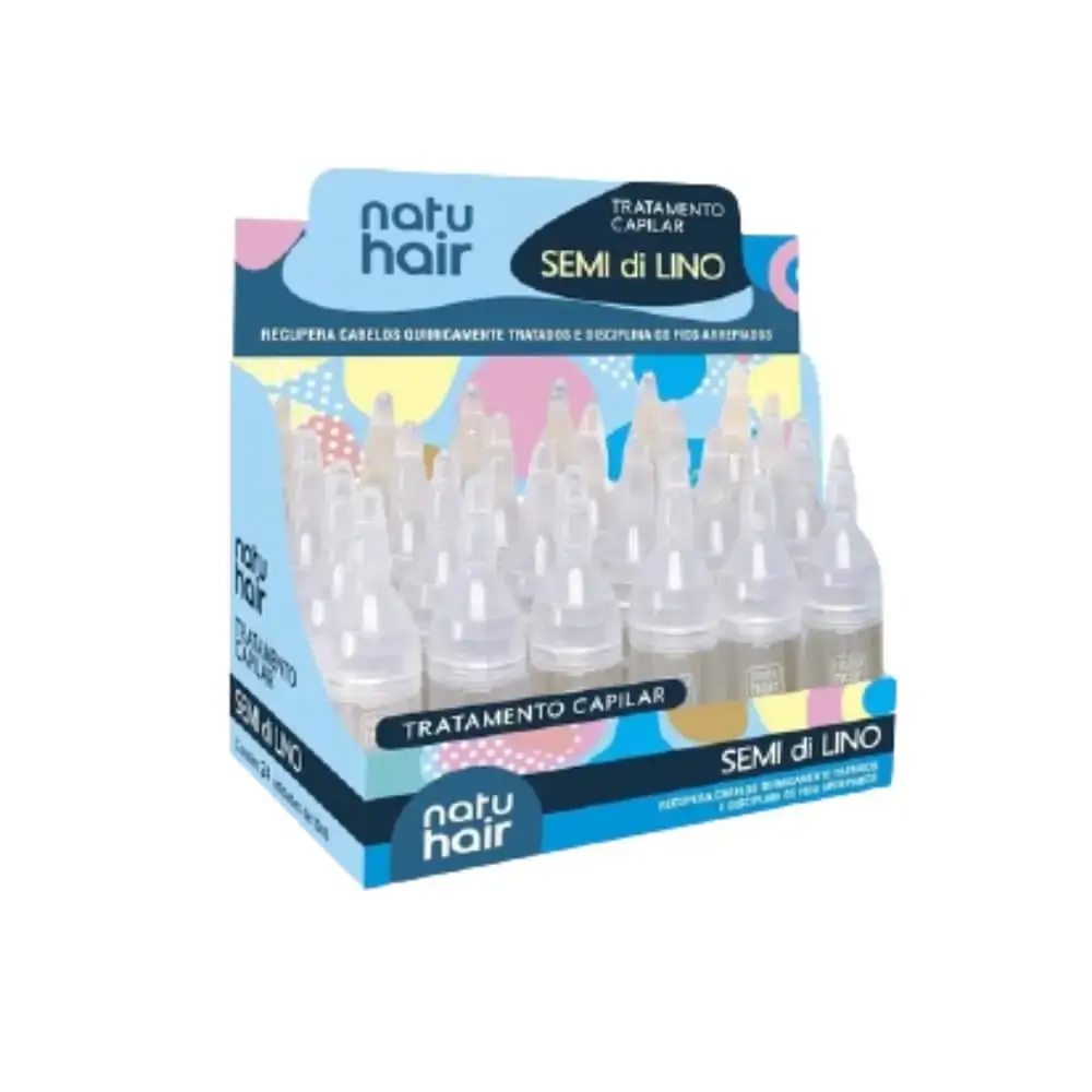 Ampola Natuhair Trat Semi D Lino 24x10ml