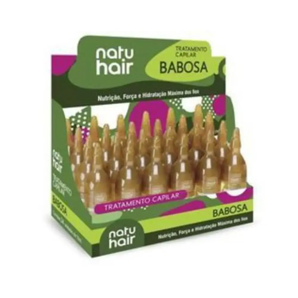 Ampola Skafe Babosa 10ml Cx/24