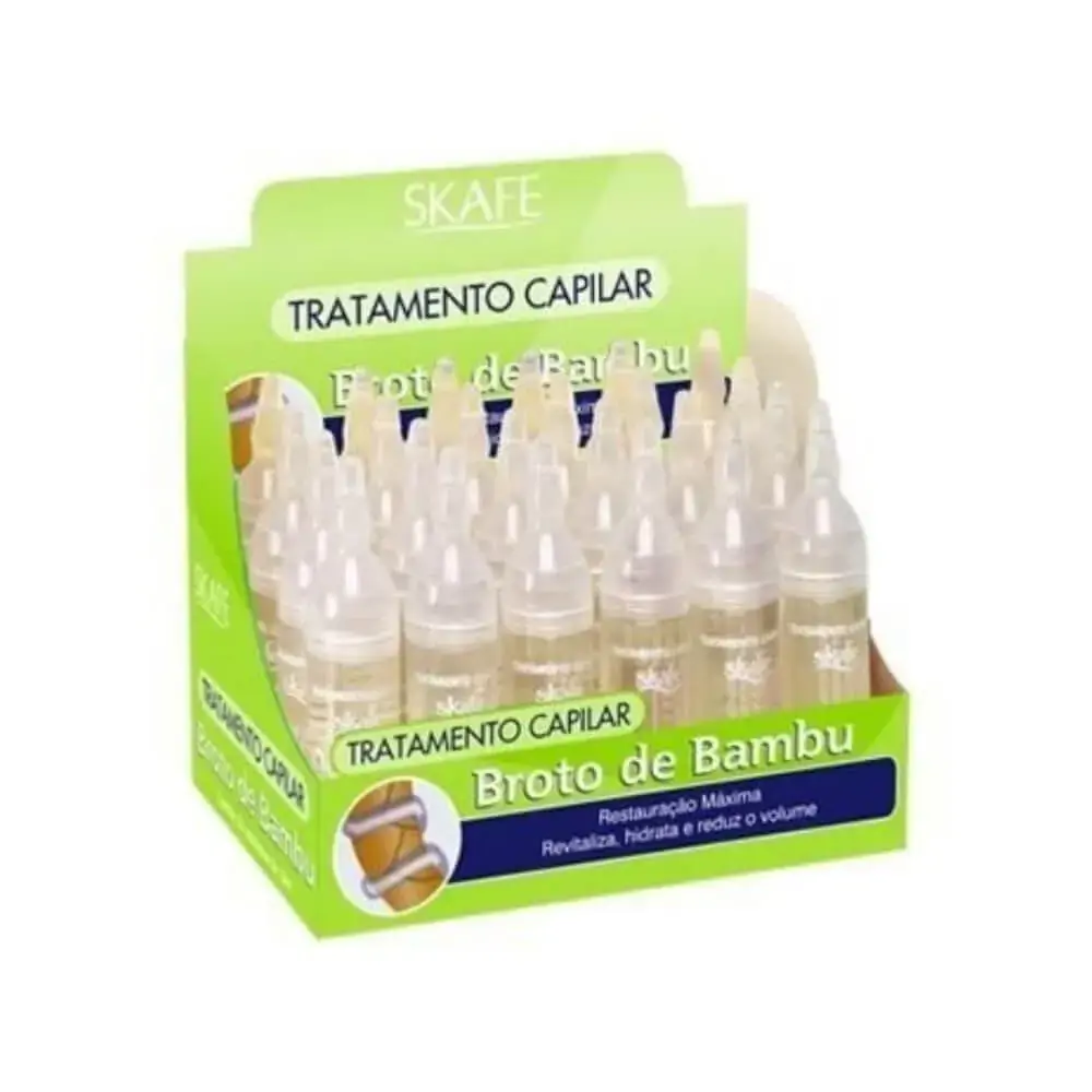 Vit Cap Skafe Broto De Bambu 24x10ml