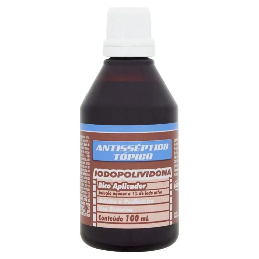 Iodopolividona Adv Frasco 100ml