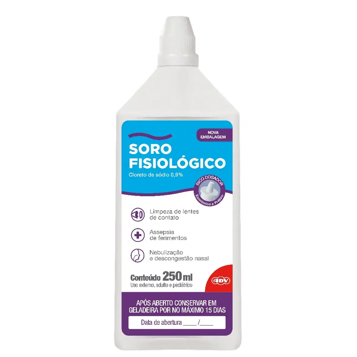 Soro Fisiológico Adv Conta Gotas
