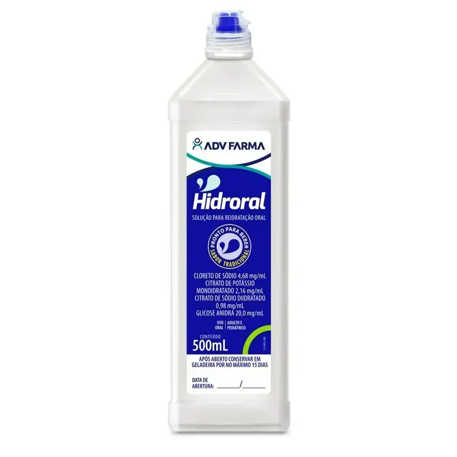 Hidroral Oral Solucao Natural 500ml