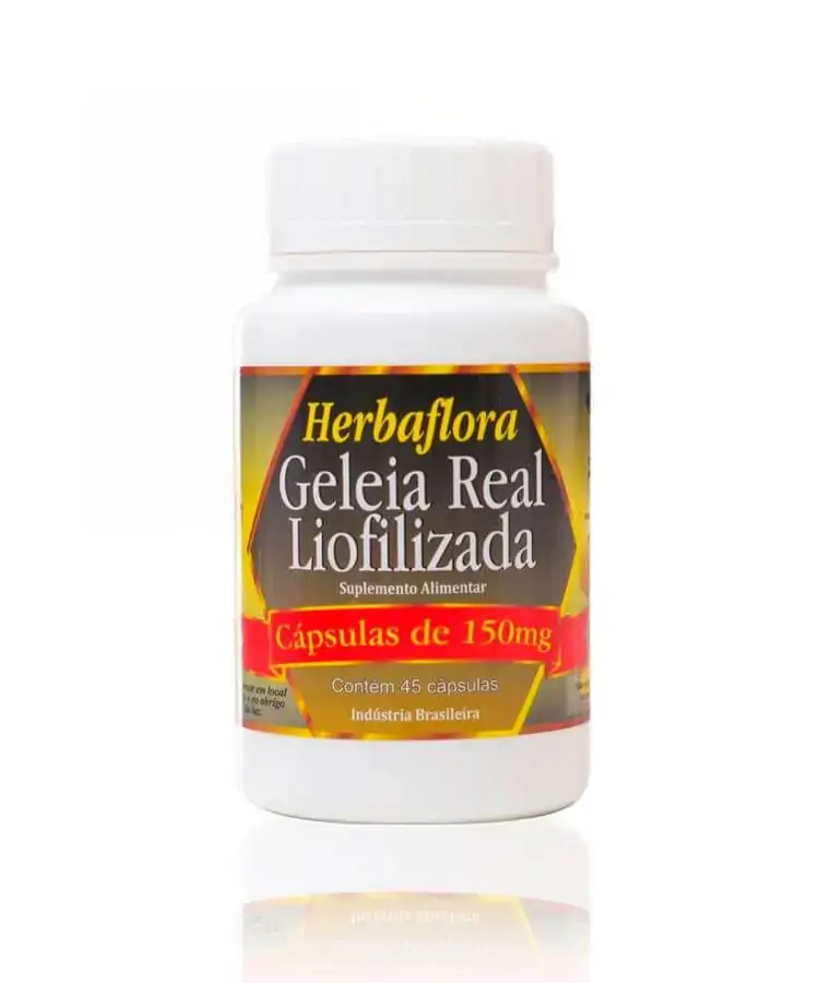 Geleia Real Uniflora C/45 Caps Liofilizada