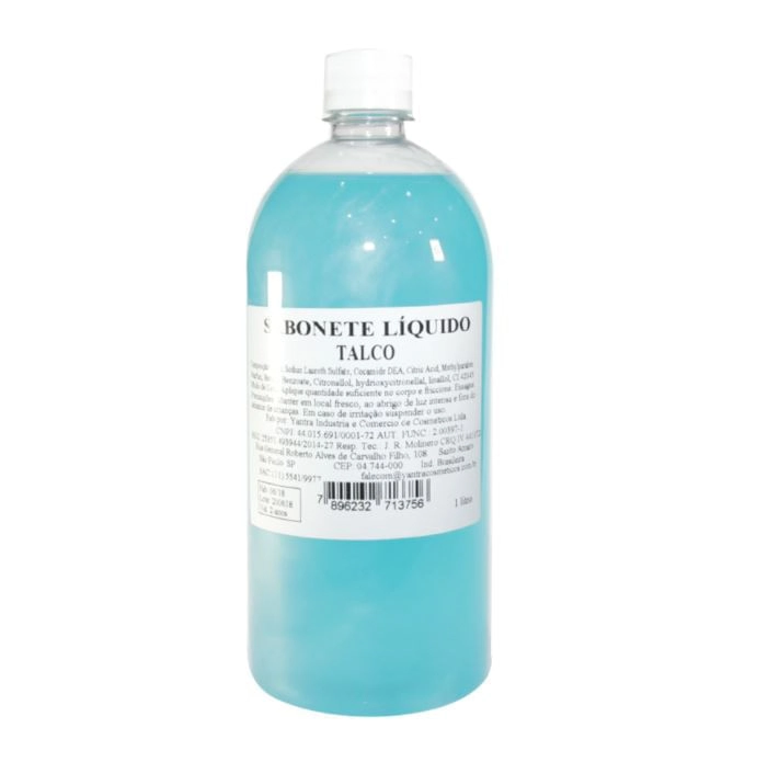 Sabonete Liquido Talco 1l Azul Claro