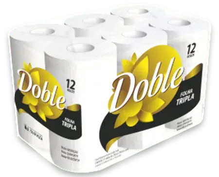 Pap Hig Doble C/12un F.trip.20mt