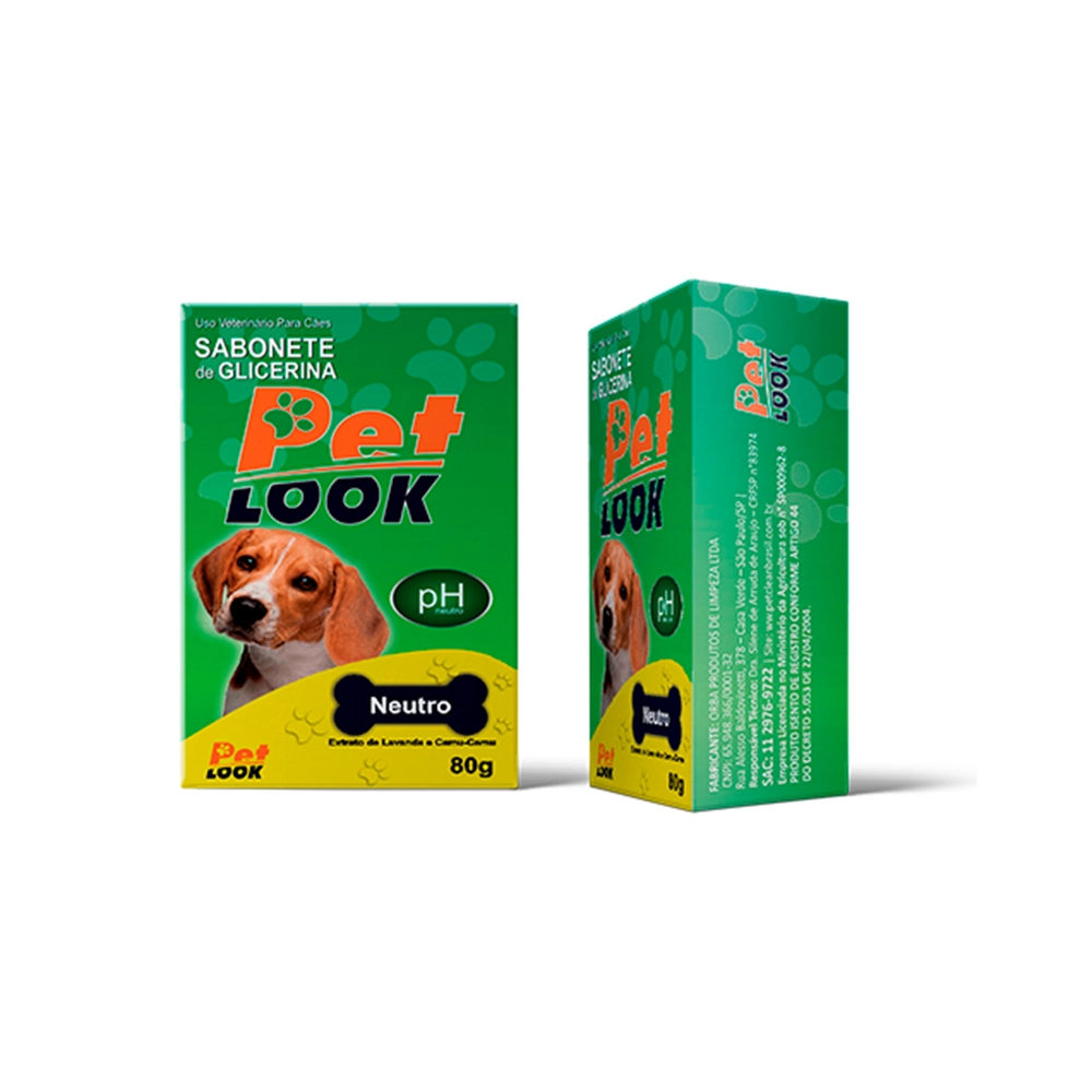 Sabonete Look Dog 80gr Neutro