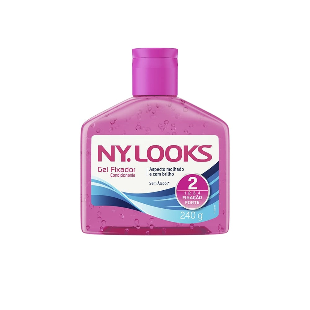 Gel Fixador Forte Ny. Looks Frasco 240g