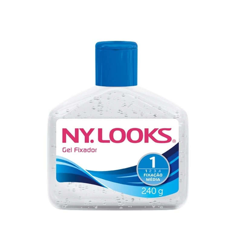 Gel Fixador Média Ny. Looks Frasco 240g