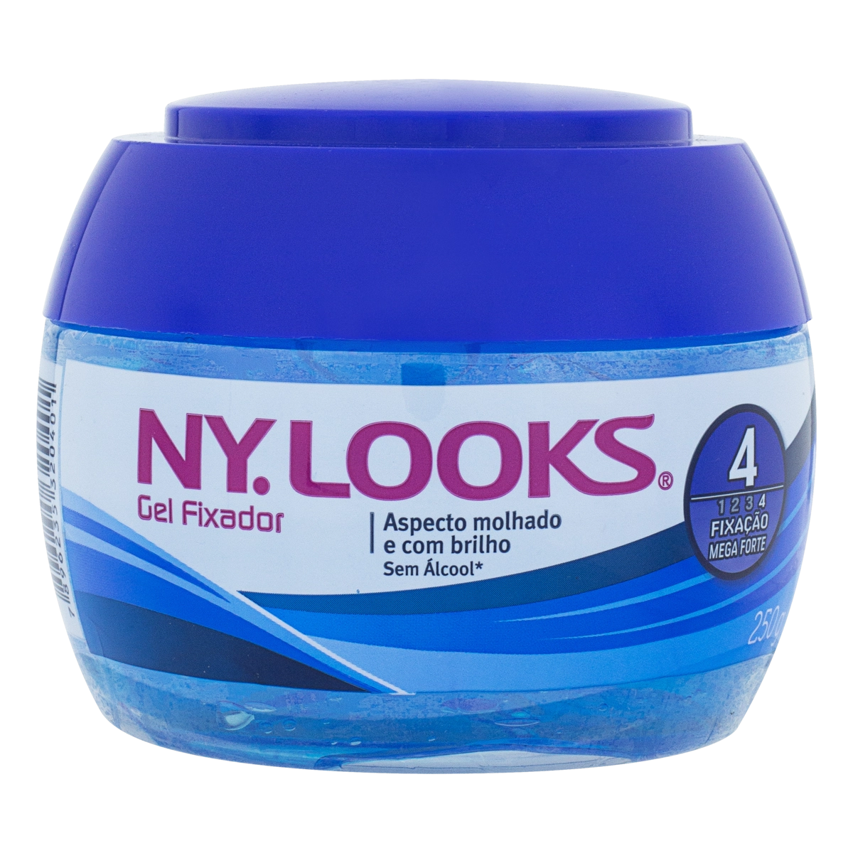 Gel Fixador Mega Forte Ny. Looks Pote 250g