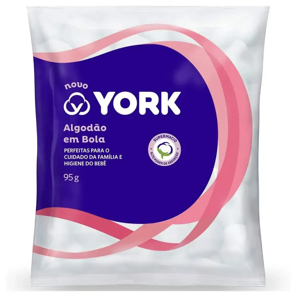 Algodão em Bolas York 95g