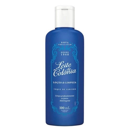 Loção De Limpeza Toque De Carinho Leite De Colônia Frasco 100ml