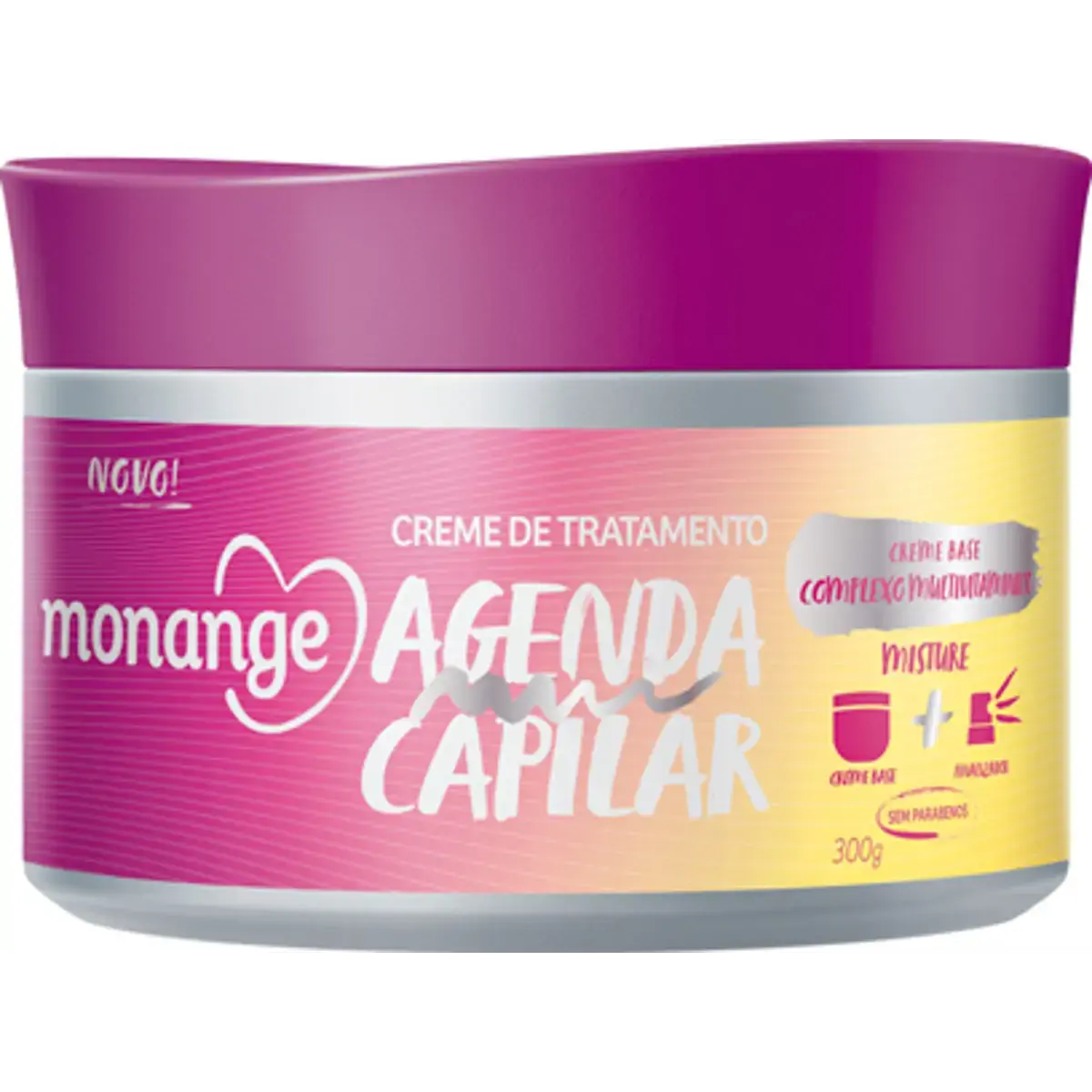 Creme de Tratamento Monange Agenda Capilar 300g