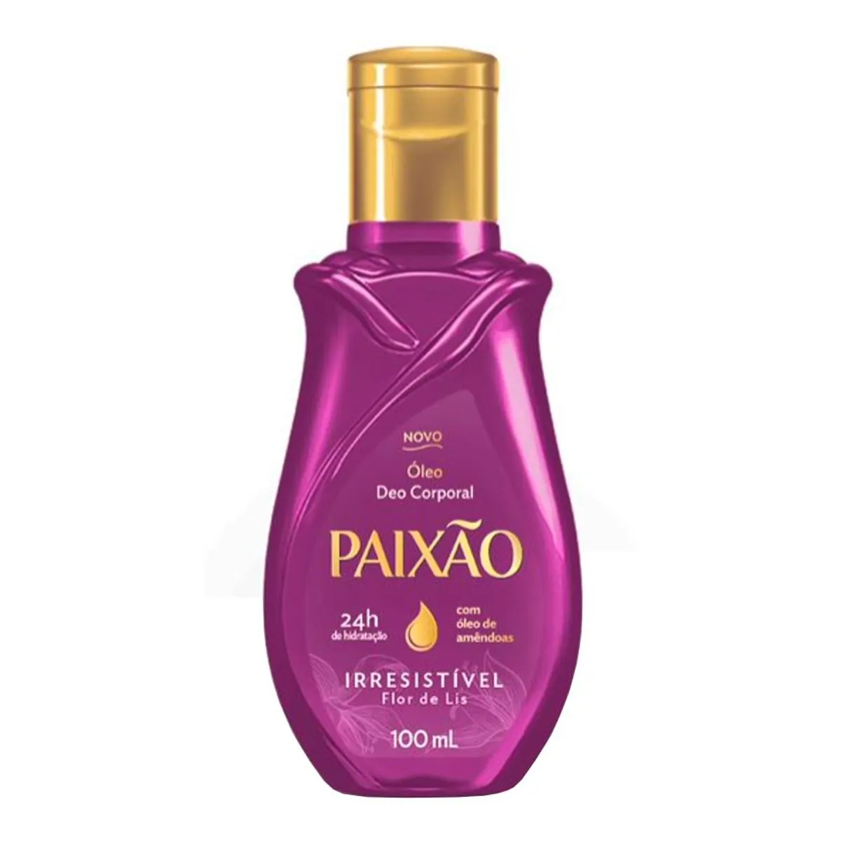 Óleo Corporal Paixão Irresistível Flor de Lis Frasco 100ml
