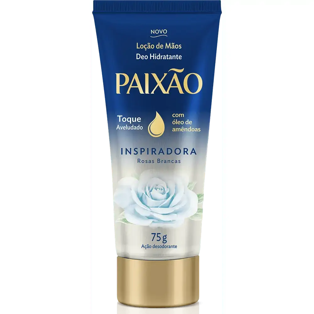 Creme P/maos Paixao Deo Locao Mao Insp Rosas 75g