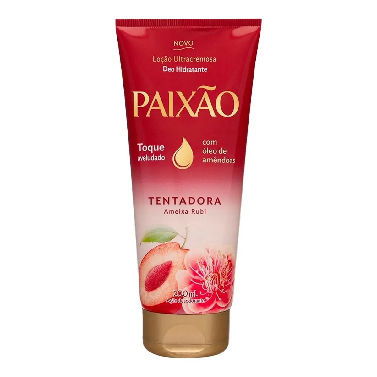 Loção Corporal Deo Hidratante Ultracremosa Tentadora Paixão Bisnaga 200ml