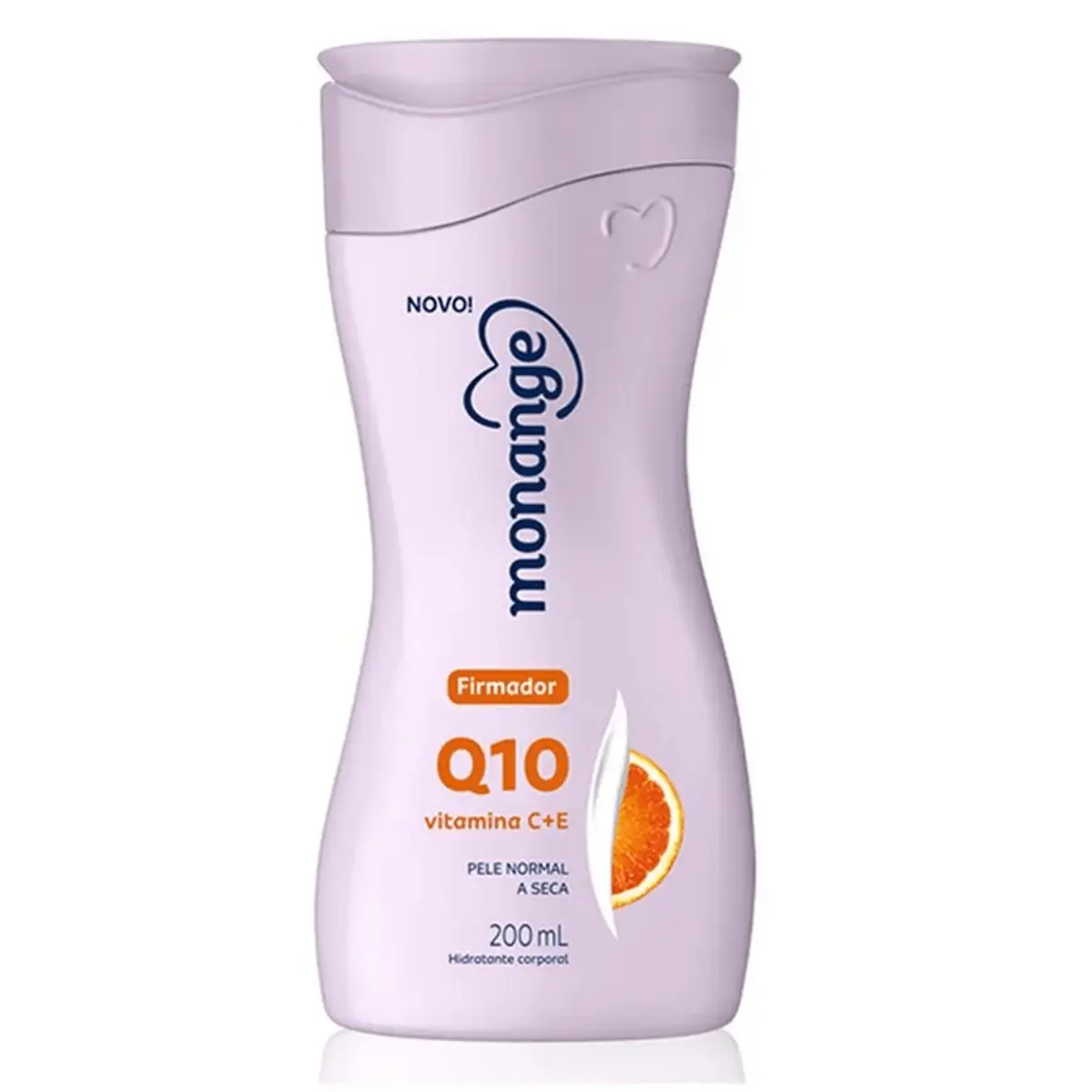 Hidratante Corporal Firmador Pele Normal A Seca Monange Q10 Frasco 200ml